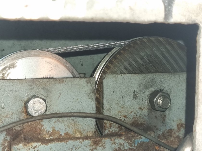 Troca de Cabo de Aço de Portão Automático