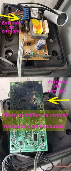 Substituição de central eletrônica de portão automático. em São Paulo